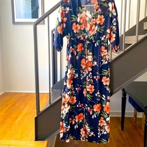 Beautiful Floral Duster/ Cover Up
